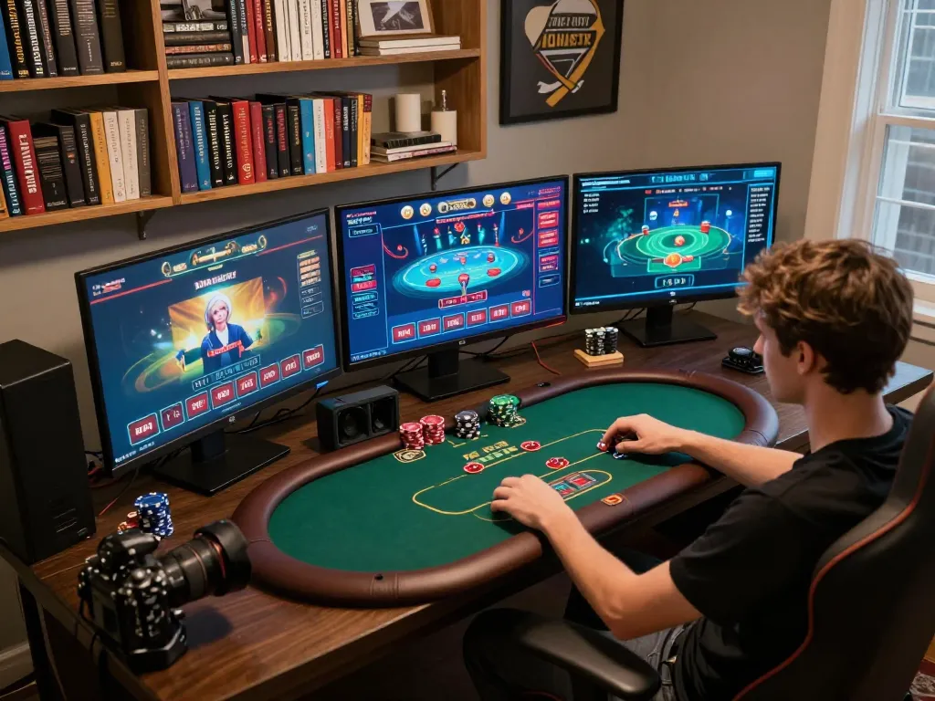 Engaging in strategic online poker gameplay while using gg88 for better odds and rewards.