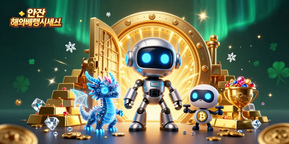 Engage with 안전 해외배팅사이트 featuring exciting 3D characters and vibrant casino symbols for thrilling betting action.