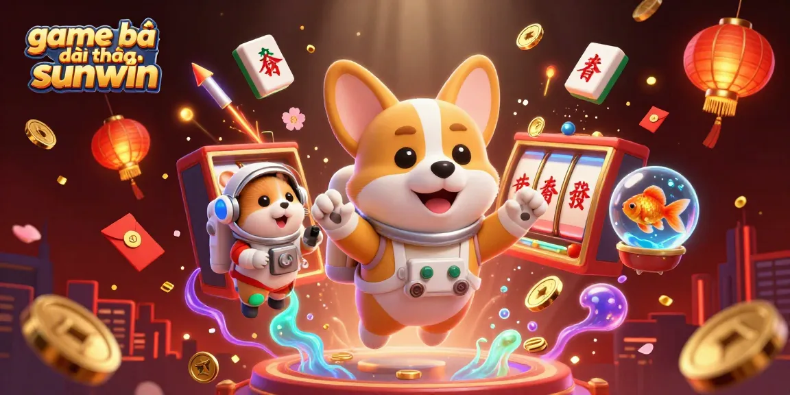 Engage with game bài đổi thưởng sunwin in a lively 3D casino scene with characters and vibrant elements.