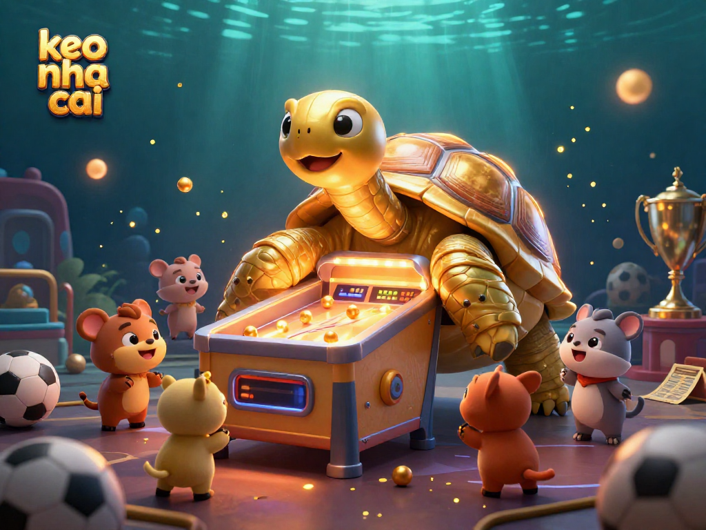 Play keo nha cai with vibrant sports betting elements in a lively 3D scene full of adventure.