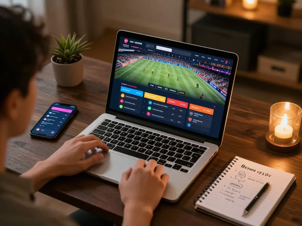Engaging in strategic sports betting on OKFUN with live game streaming and betting options
