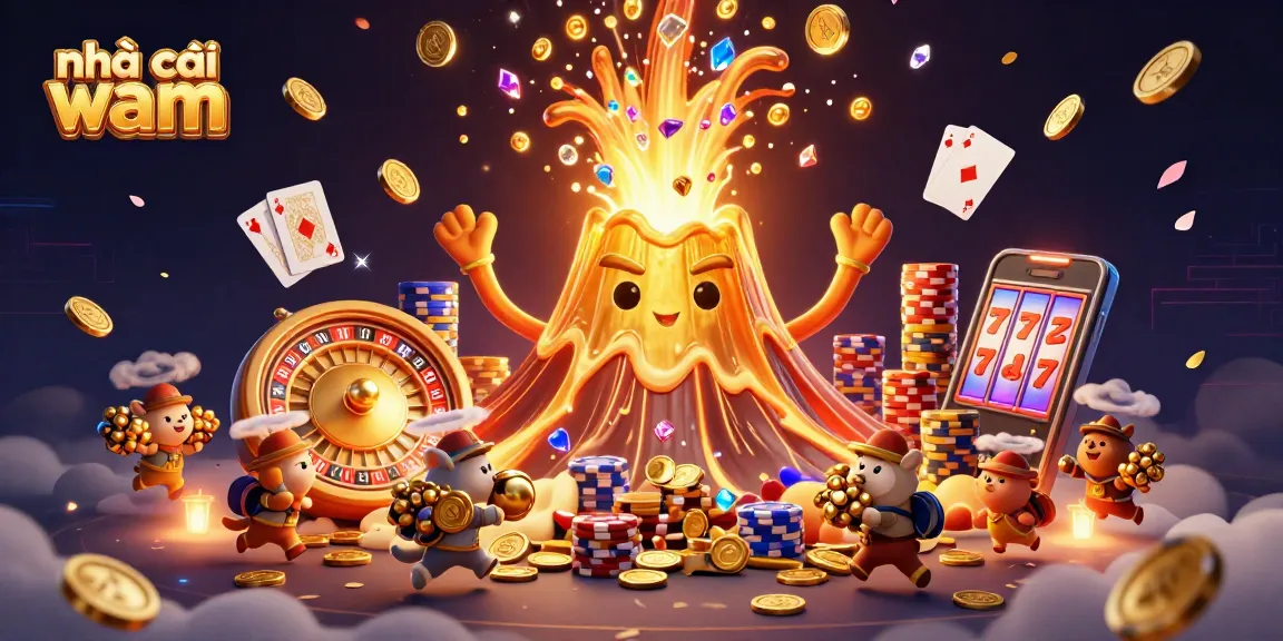 Experience the thrill and excitement at nhà cái vmax with vibrant casino elements and treasure.