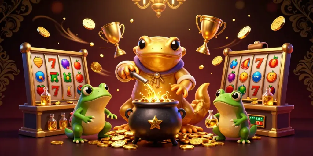 NOHU90 showcases dynamic slot action with golden salamander and vibrant game elements.