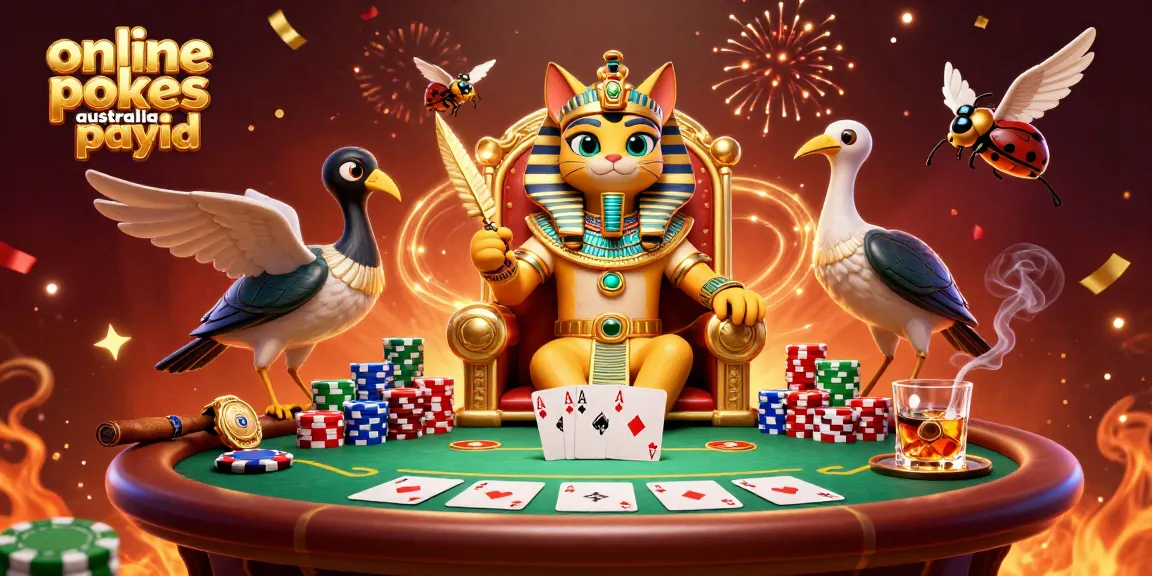 Play vibrant online pokies Australia PayID with exciting casino elements in a rich 3D scene.
