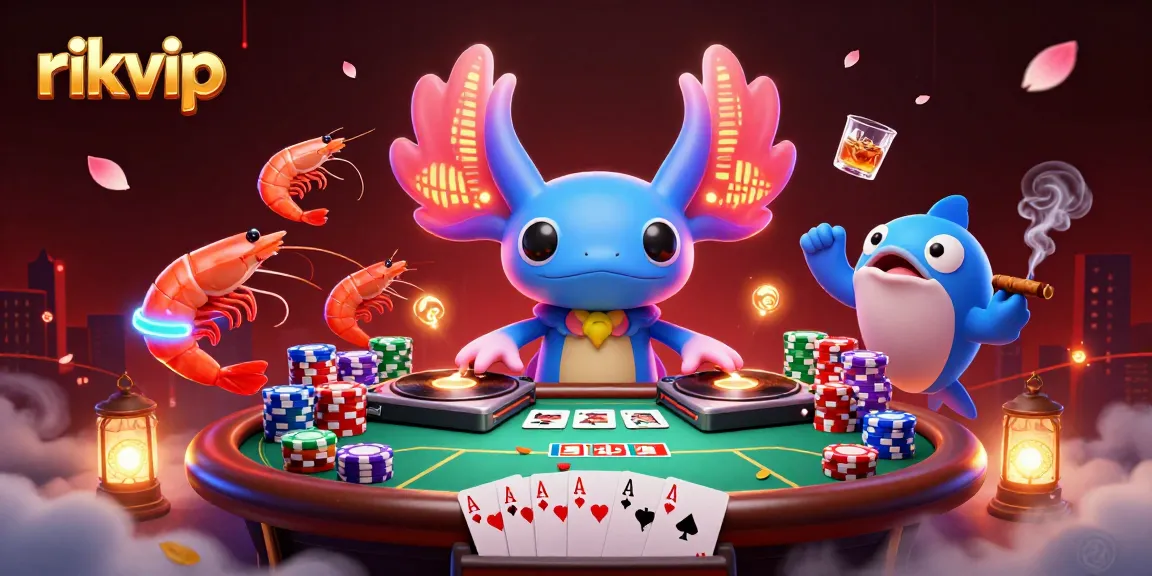 Engage with rikvip's vibrant casino scene featuring lively characters and thrilling gameplay.
