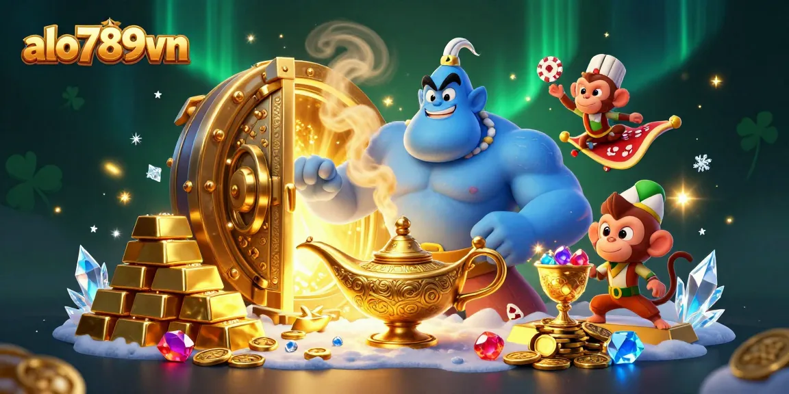 Engage in thrilling gameplay at alo789vn with captivating visuals of casinos and treasures.