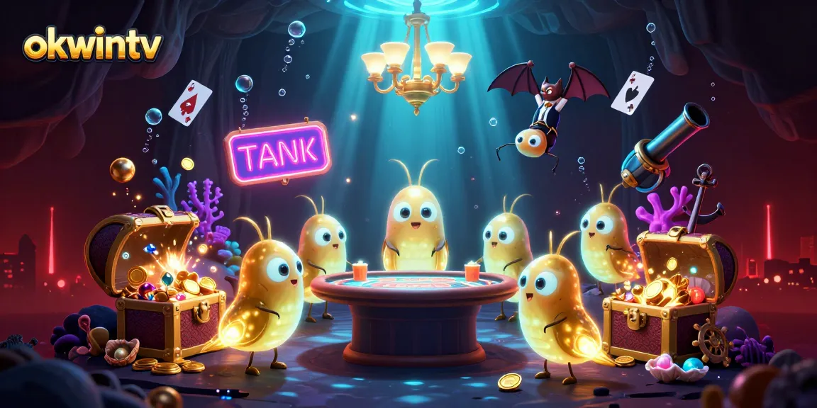 Experience the immersive world of okwintv with vibrant casino action and glowing visuals.